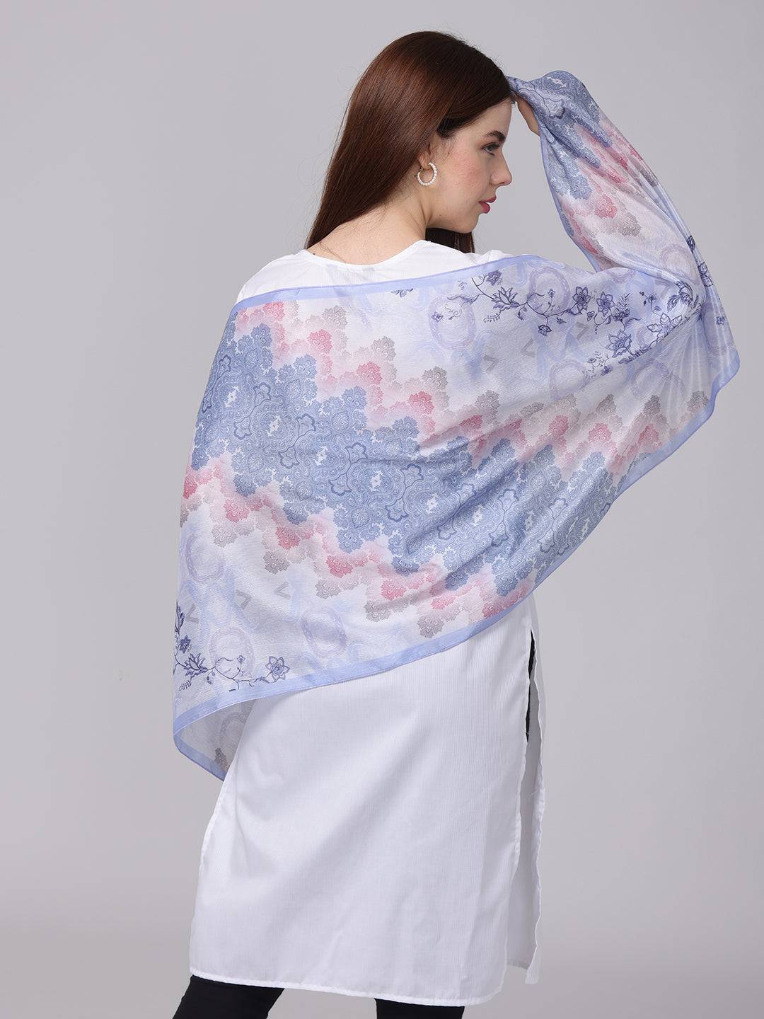 Ethnic Motifs Patterned Scarf
