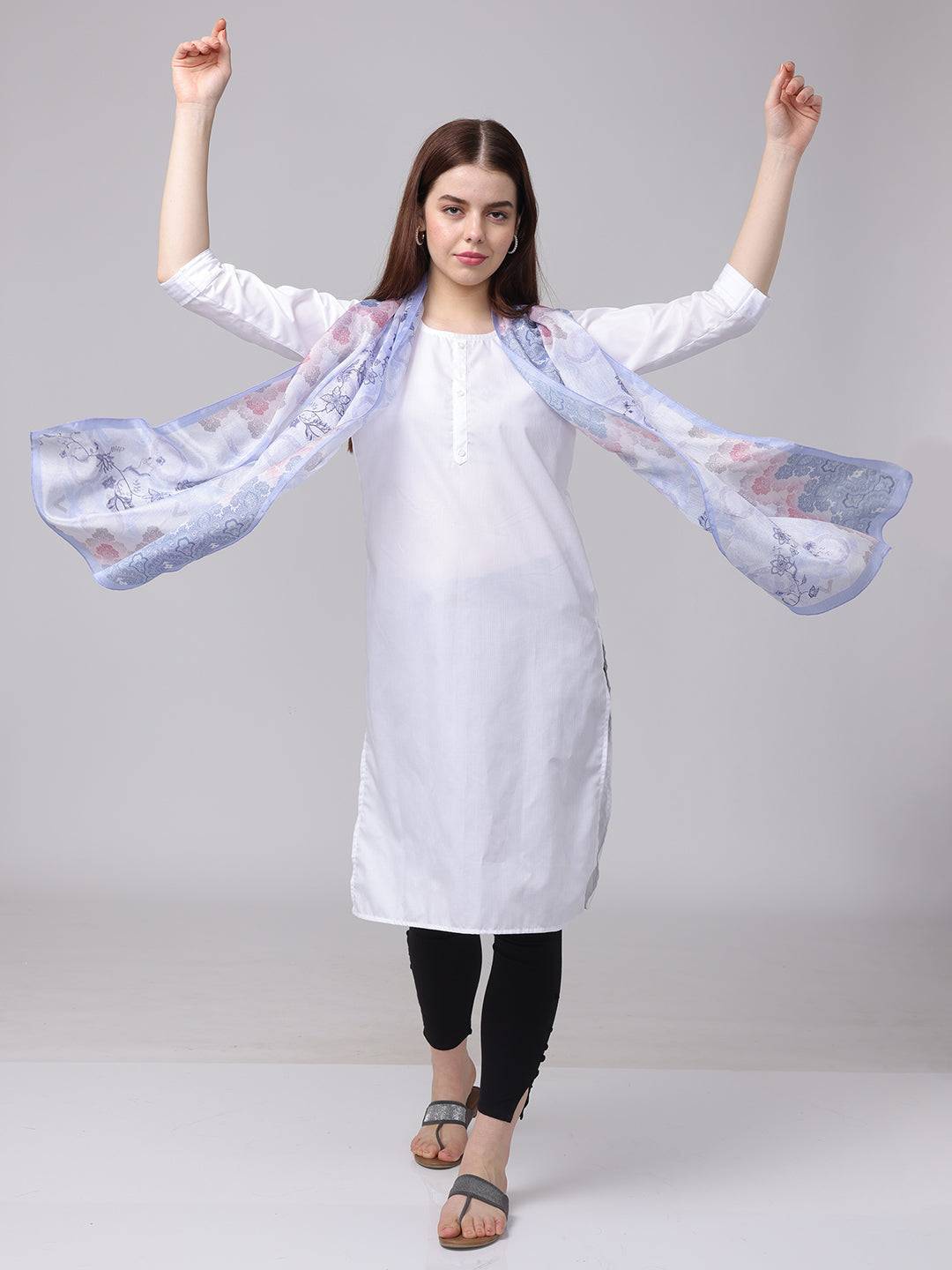 Ethnic Motifs Patterned Scarf