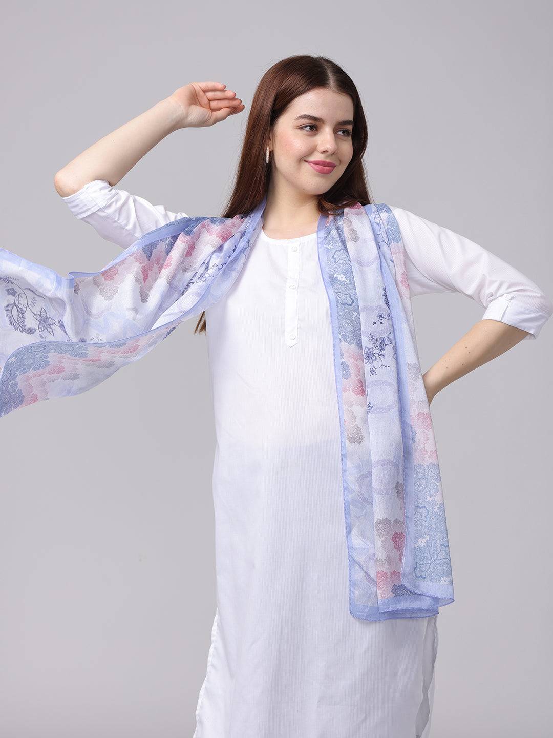 Ethnic Motifs Patterned Scarf