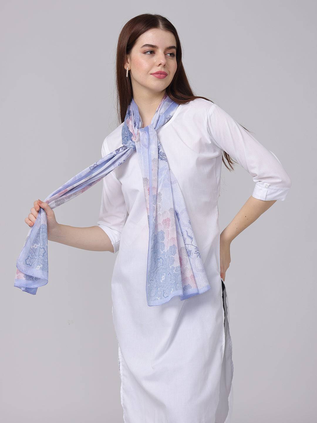 Ethnic Motifs Patterned Scarf