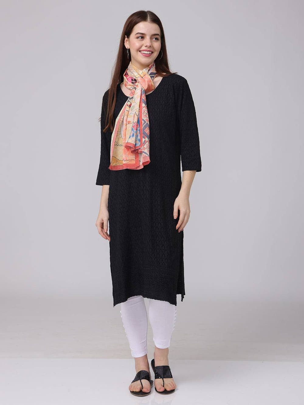 Patchwork Multicolor Scarf