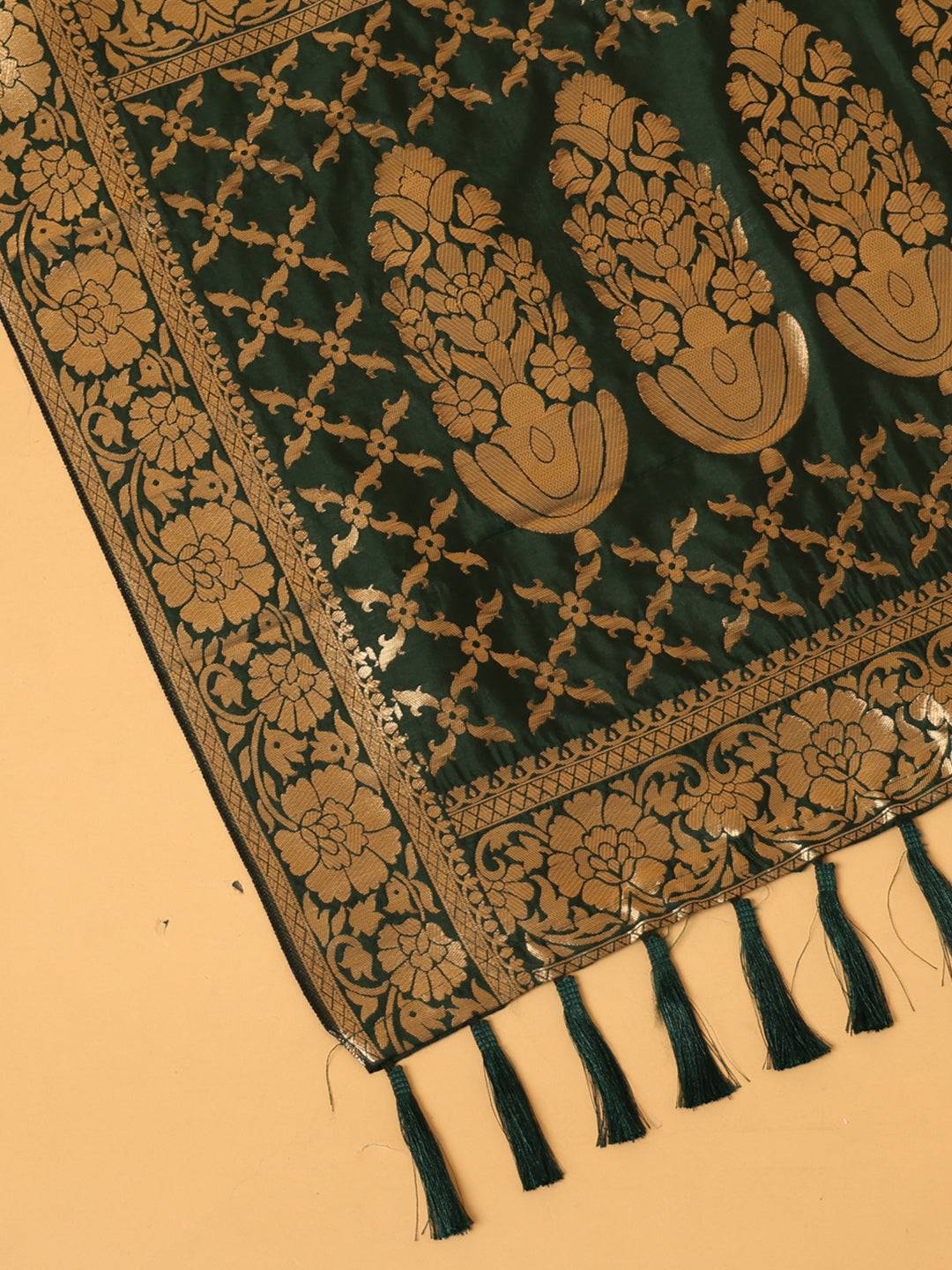 Bollywood Silk Blend Woven Design Dupatta