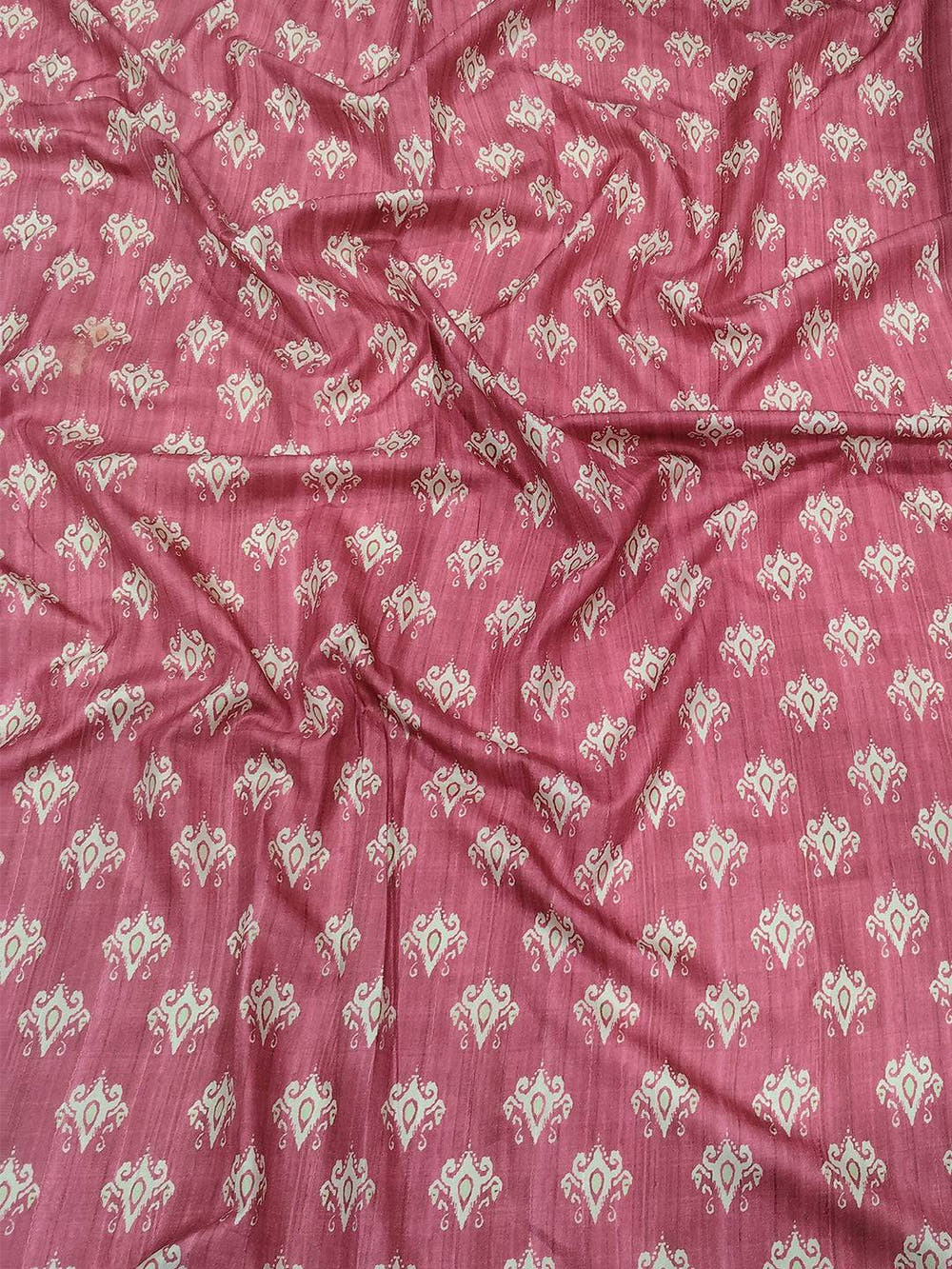 Magenta Kalamkari Digital Printed Saree