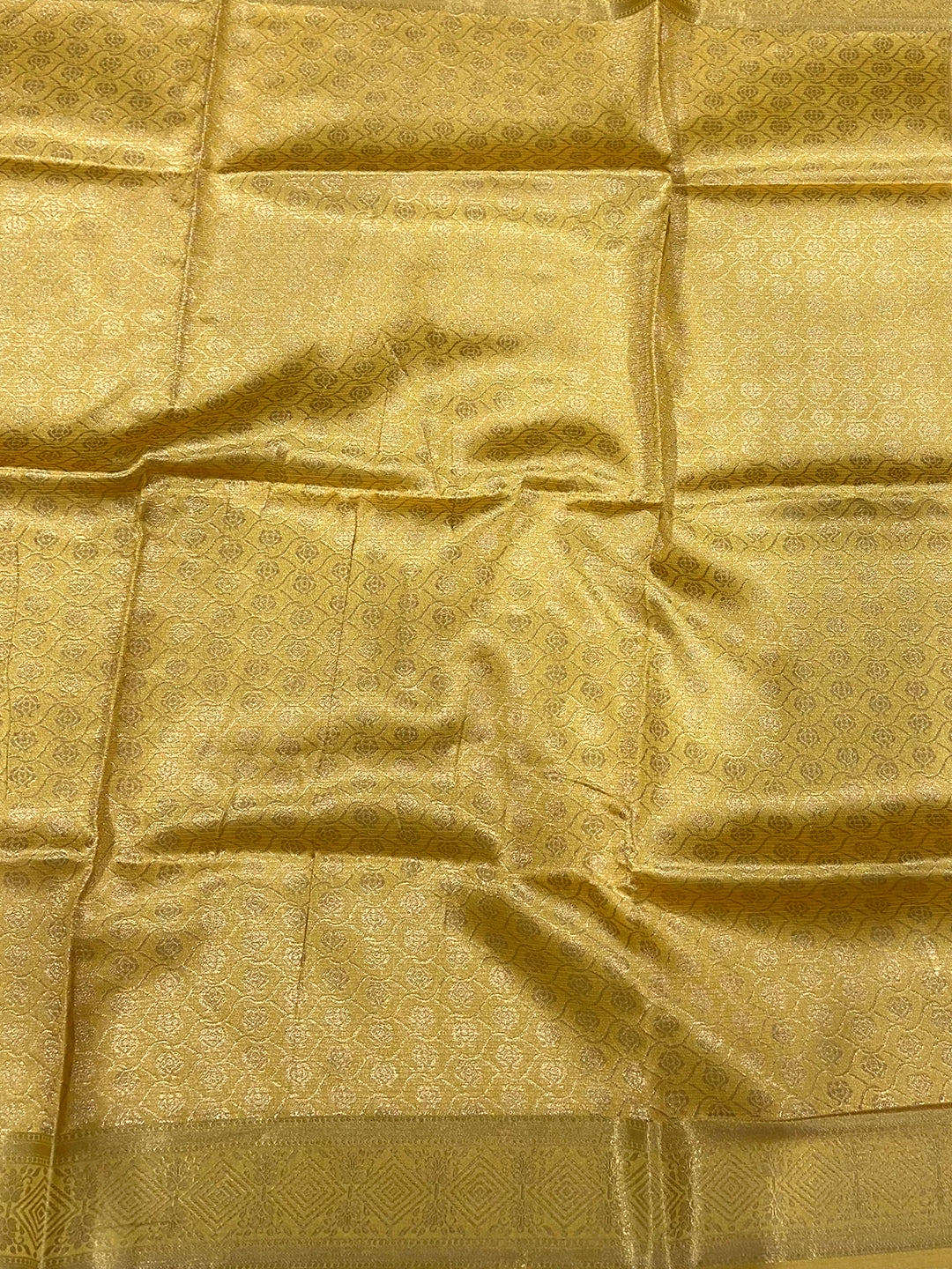 Opulent Banarasi Ghicha Tussar Floral Print Saree