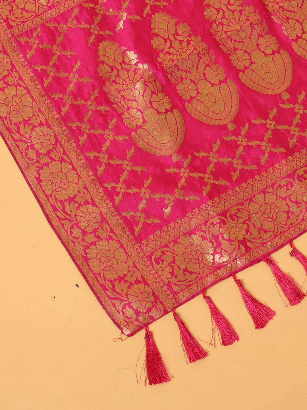 Exclusive Silk Blend Woven Design Dupatta