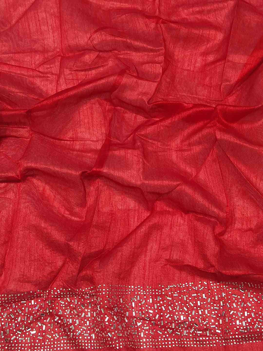 Black Colour Stylish Poly Silk Solid Saree