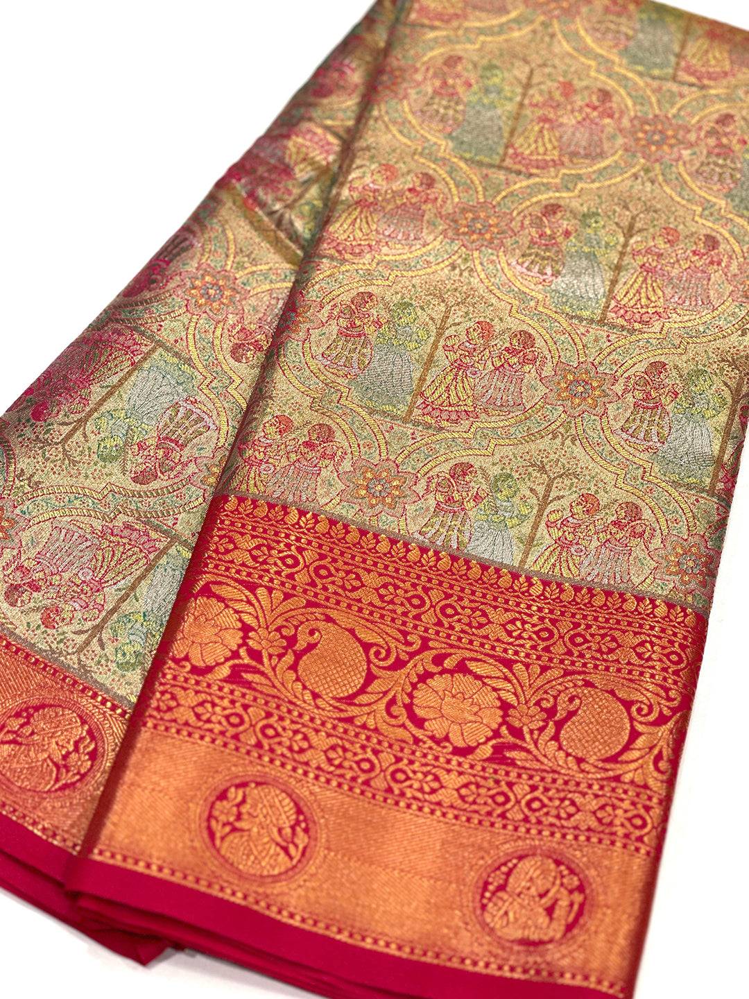 Royal Heritage Dharmavaram Silk Saree