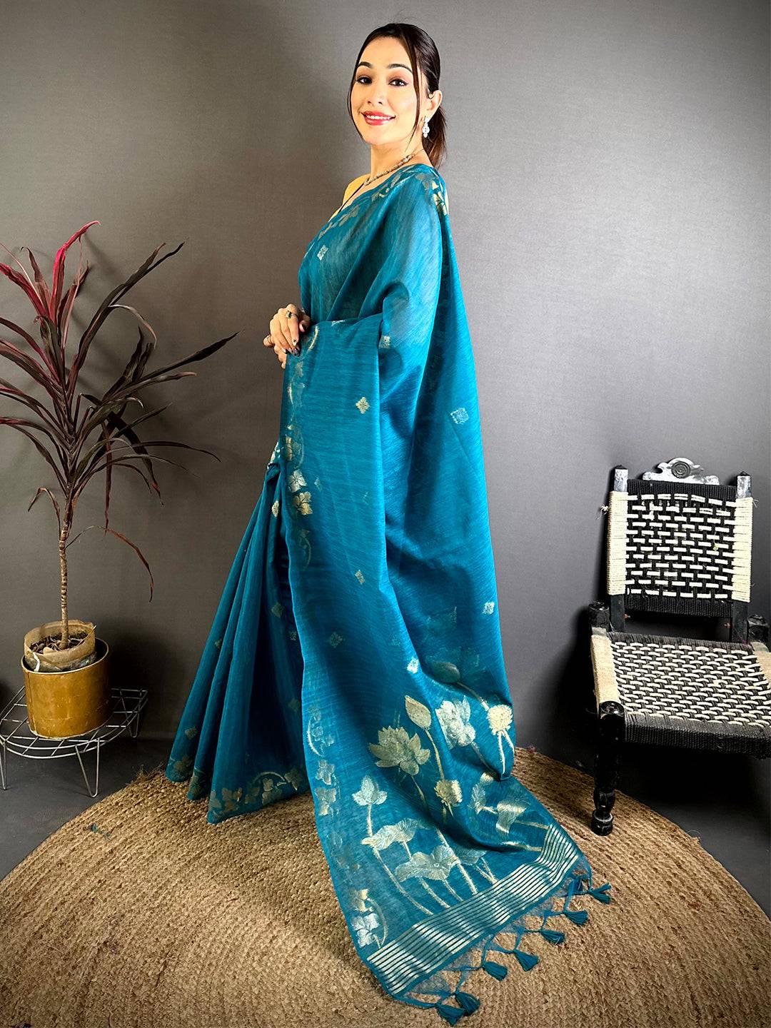 Rama Sona Chandi  Munga  Saree