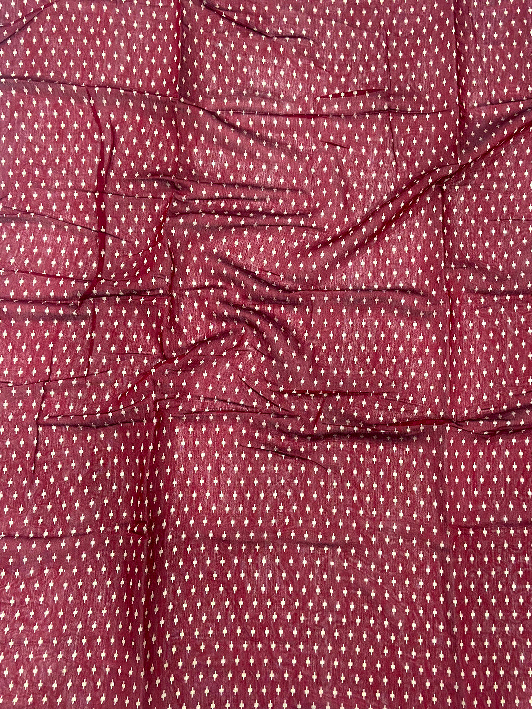 Black Pure Cotton Viscose Ikkat Print Saree