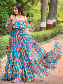 Vacay Vibes Blue Maxi Dress