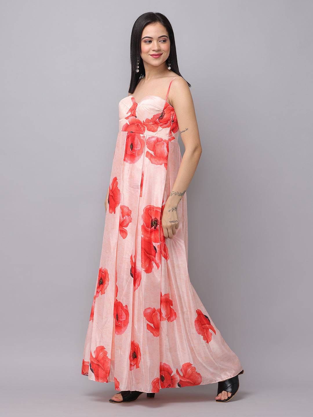 Blush Pink Corest Dress