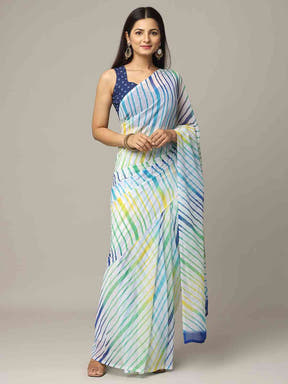 Lehriya Soft Georgette Digital Print Saree
