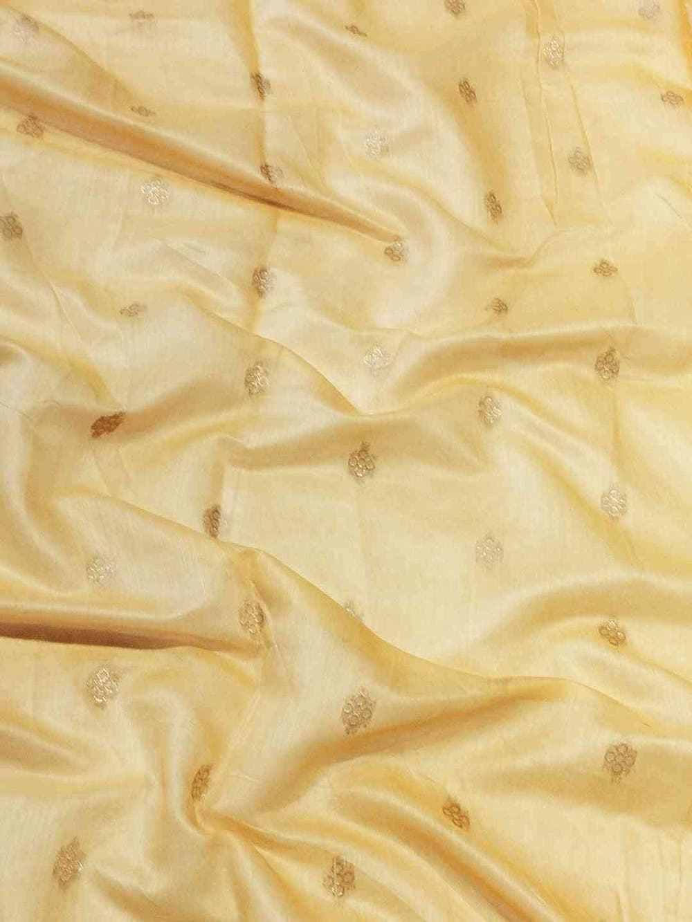 Bollywood Soft Slub Silk With Pure Zari And Lakhnavi Badla Weaving