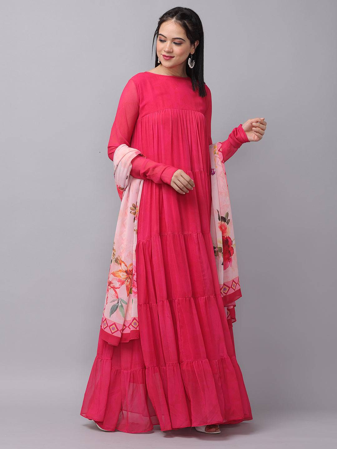 Majestic Rani Colored Long Dress