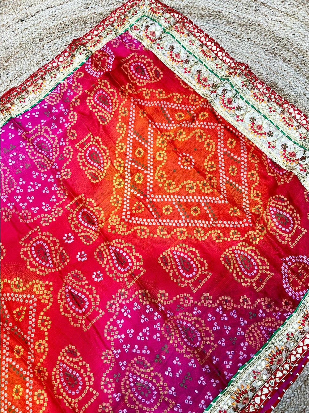 Regal Chinnon Chiffon Foil Saree