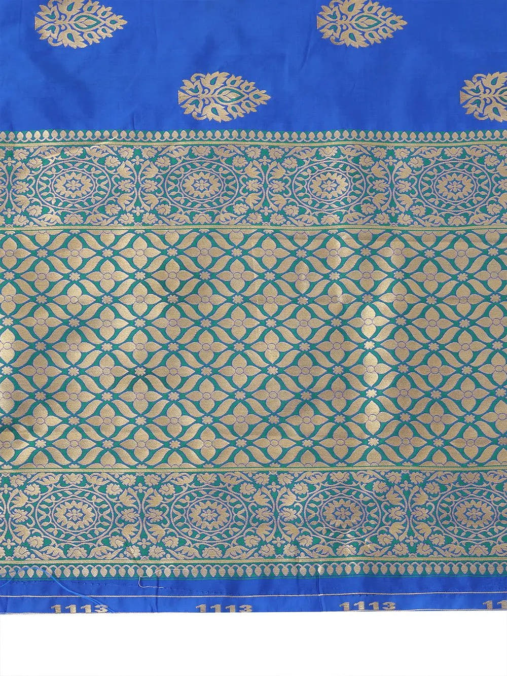 Banarasi Katan Silk Saree With Zari Butti