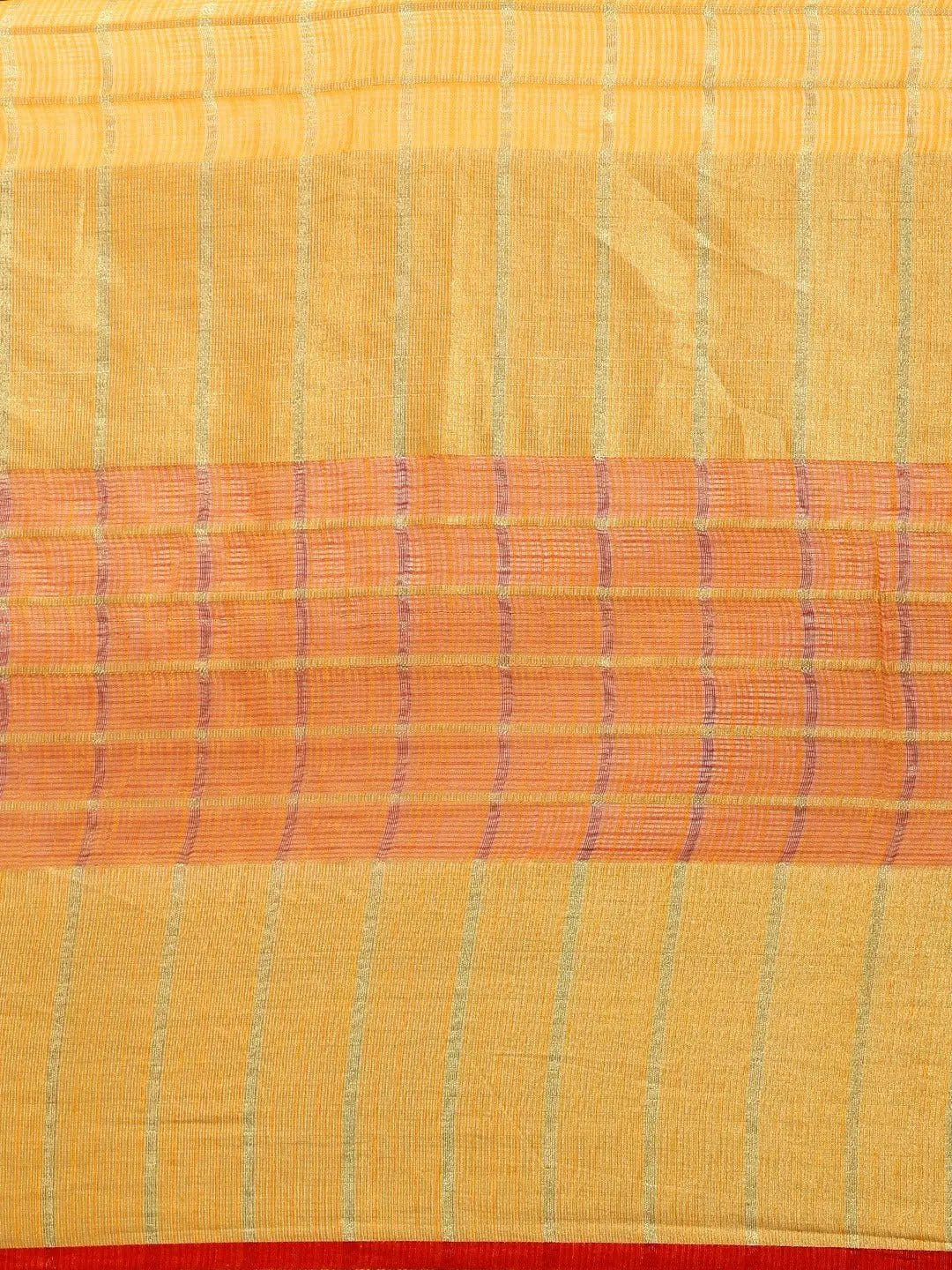 Exclusive Kota Doria Zari Butti Festive Wear Saree