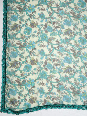 Soft Georgette Multi Colored Party Wear Designer Saree