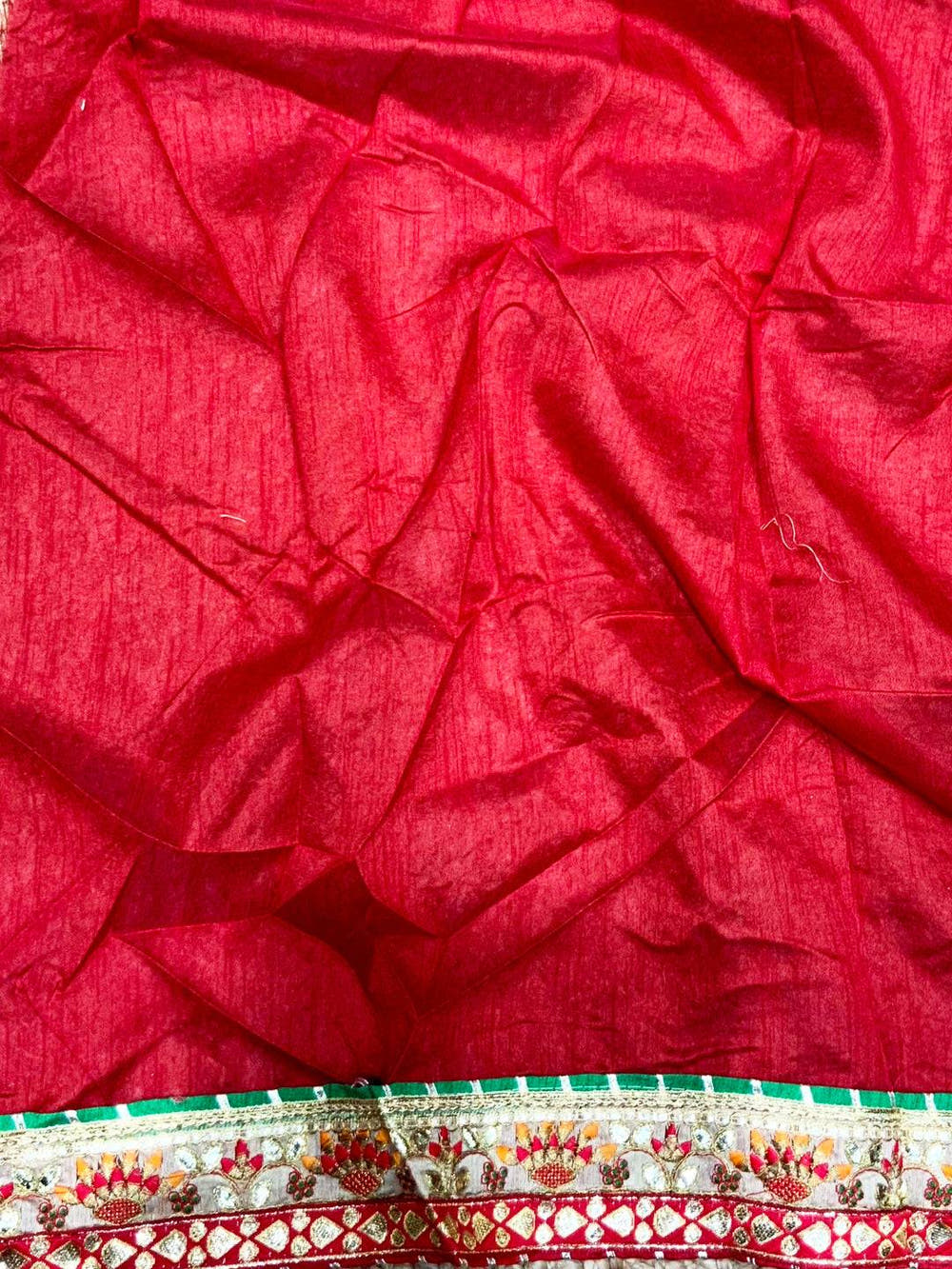 Regal Chinnon Chiffon Foil Saree