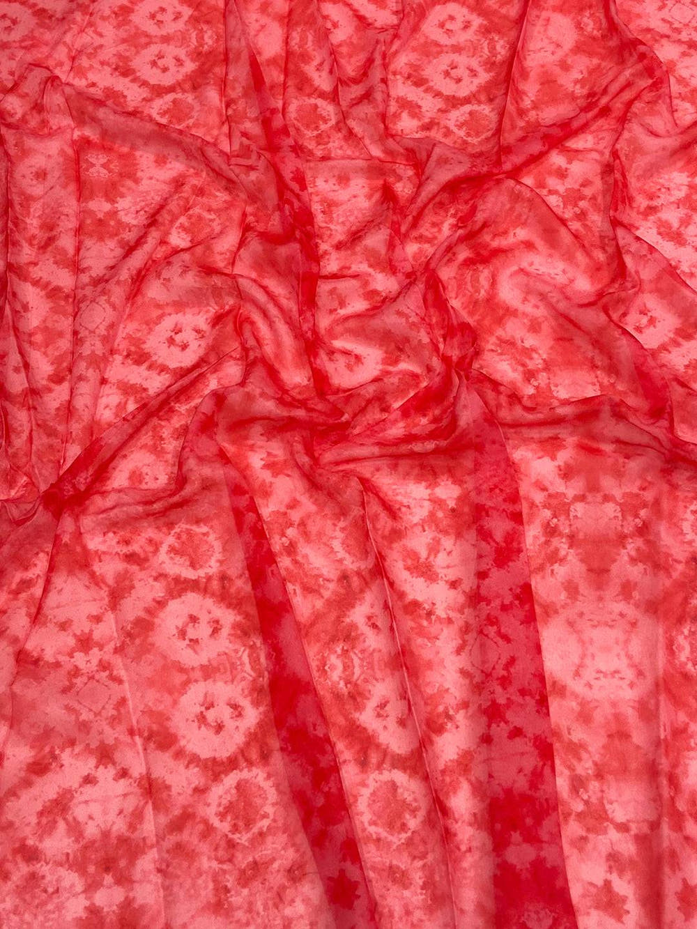 Radiant Pure Tebi Silk Batik Saree