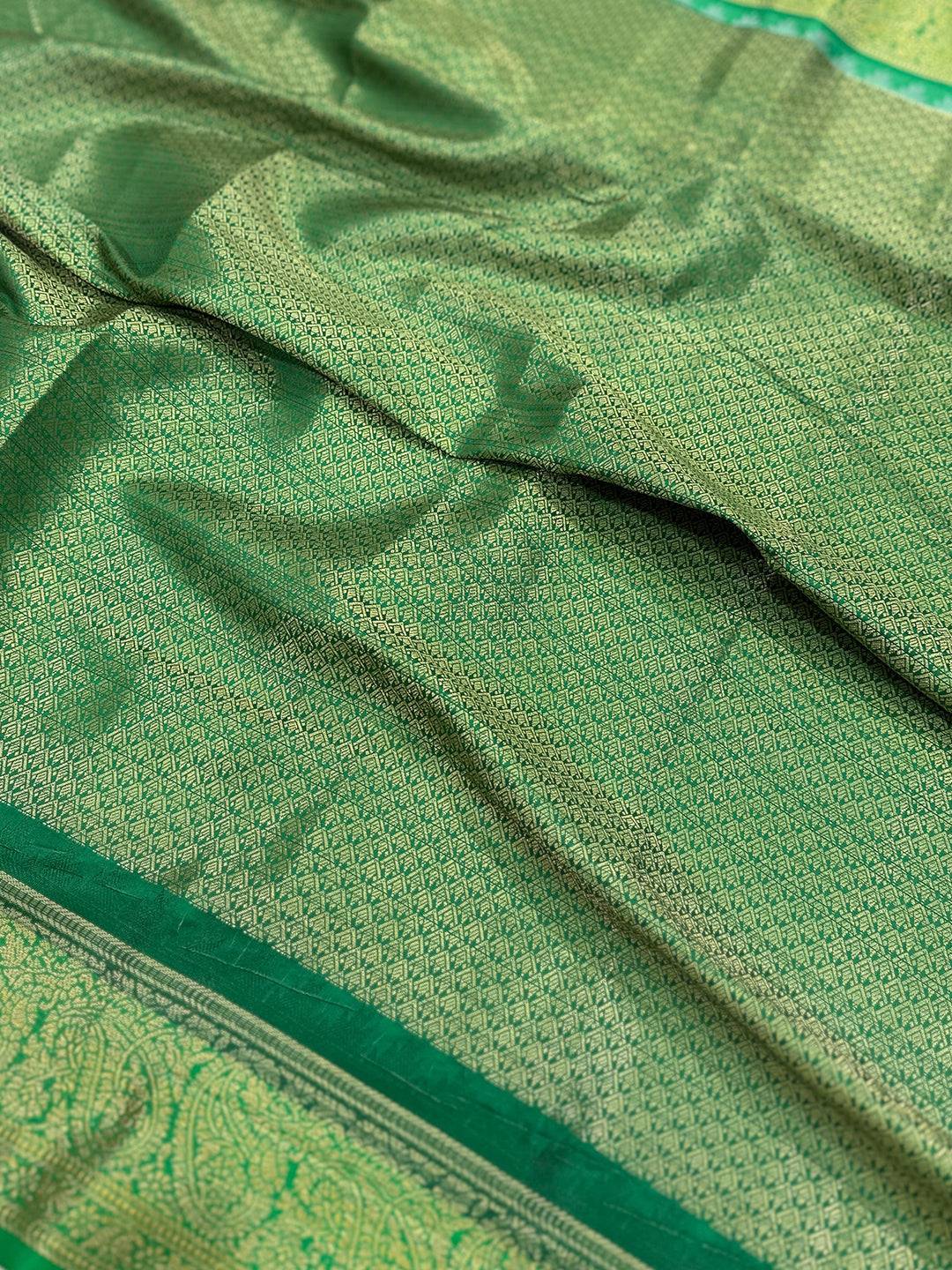 Blush Pink Kovai Banarasi Silk Saree