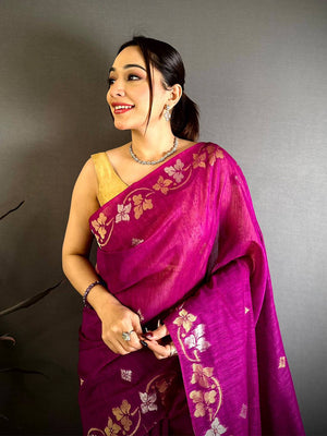 Wine Sona  Chandi  Munga  Saree