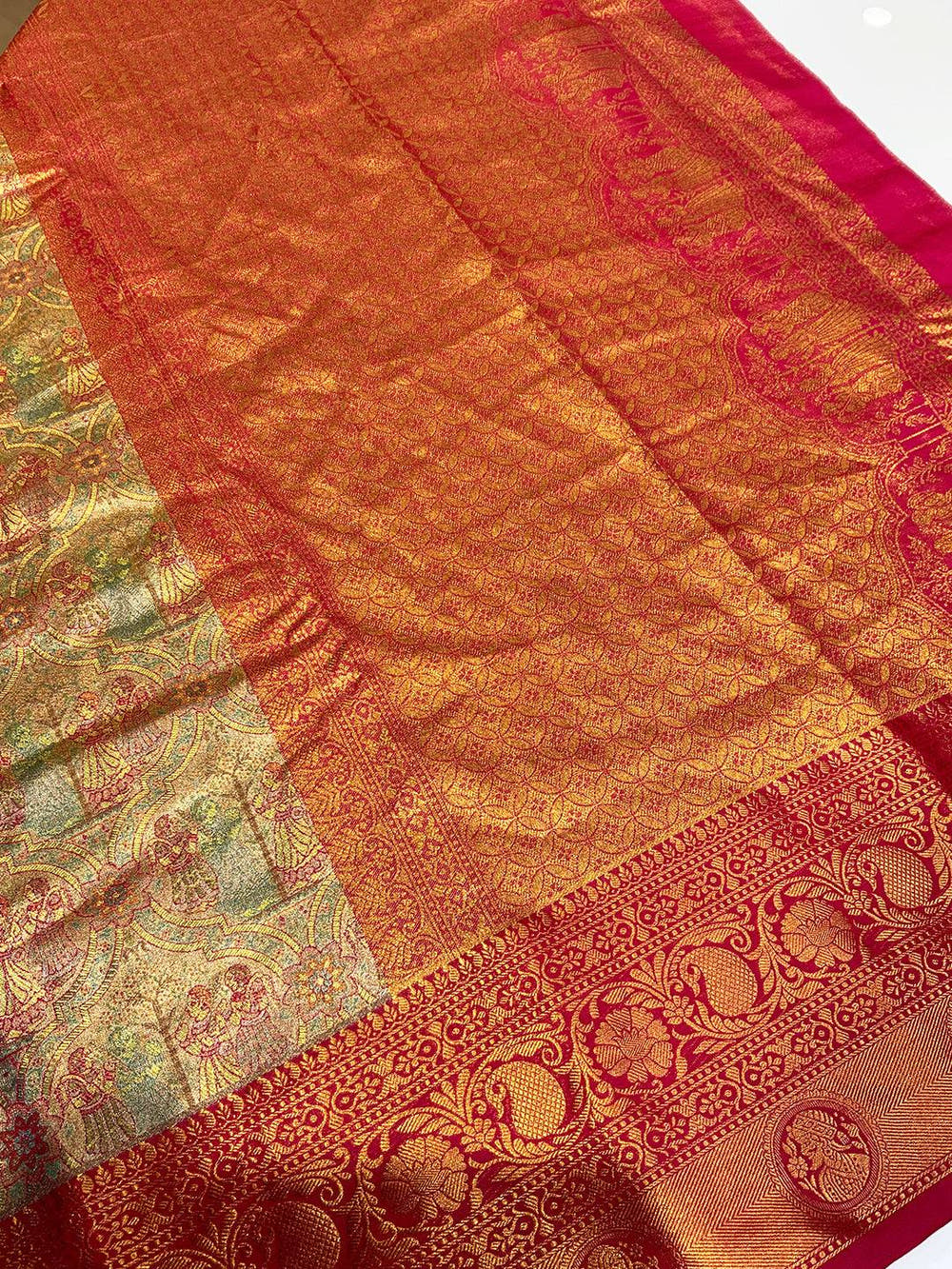 Royal Heritage Dharmavaram Silk Saree