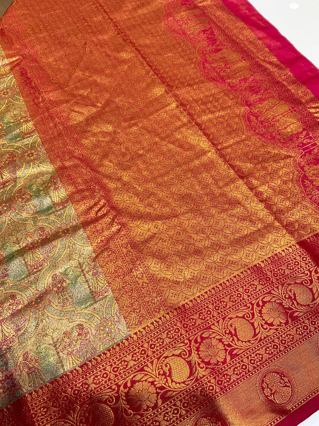 Royal Heritage Dharmavaram Silk Saree