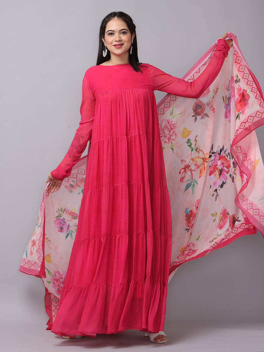 Majestic Rani Colored Long Dress