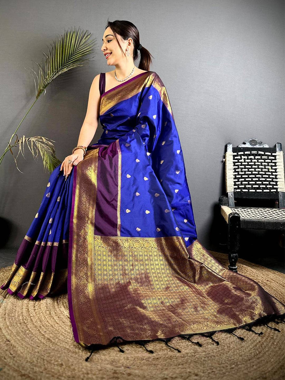 Classic Kadwa Weave Banarasi Saree
