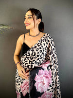 Tradition Stone Work Chinnon Floral Saree