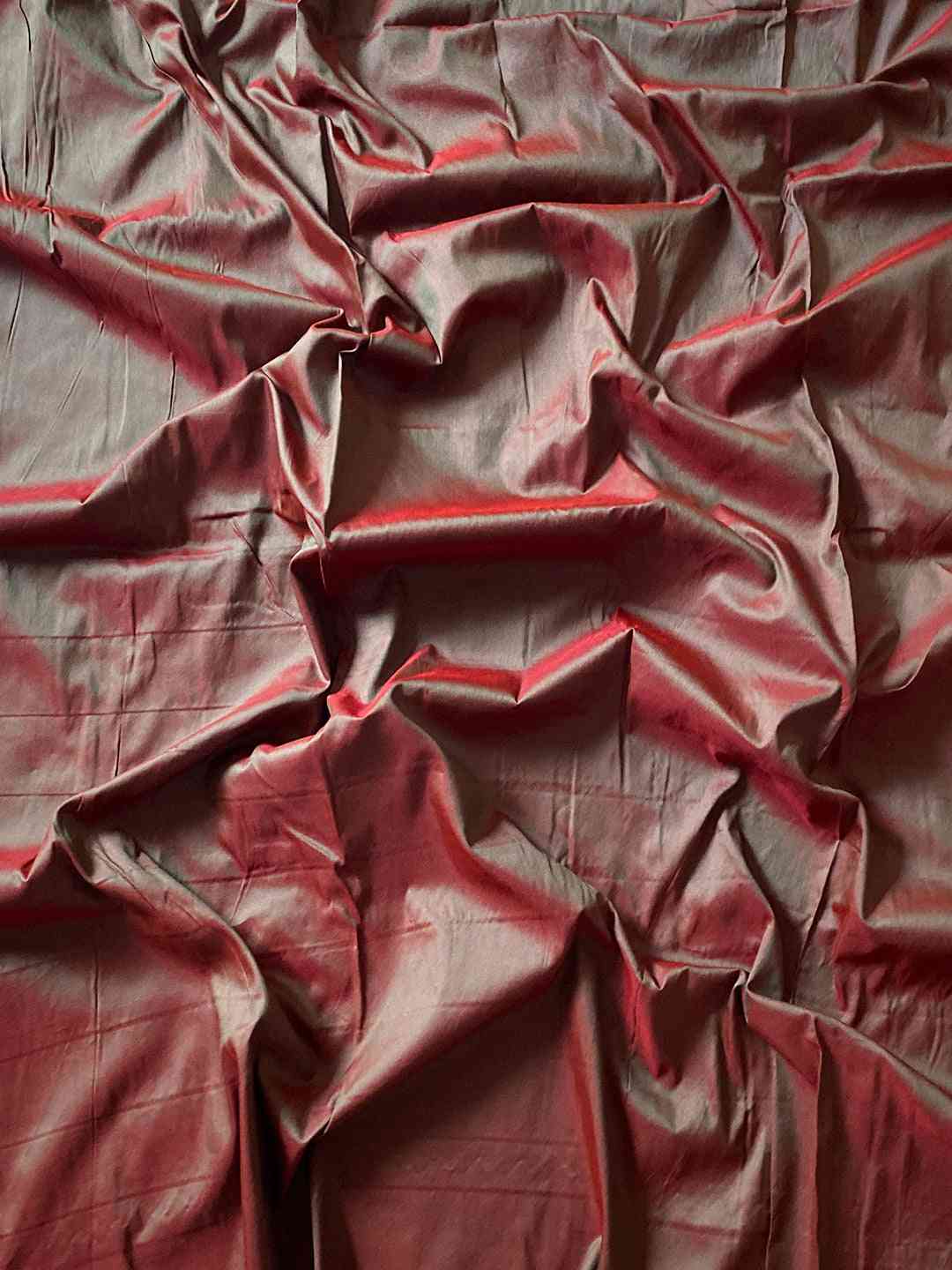 Royal Red Paithani Big Border Zari Woven Saree