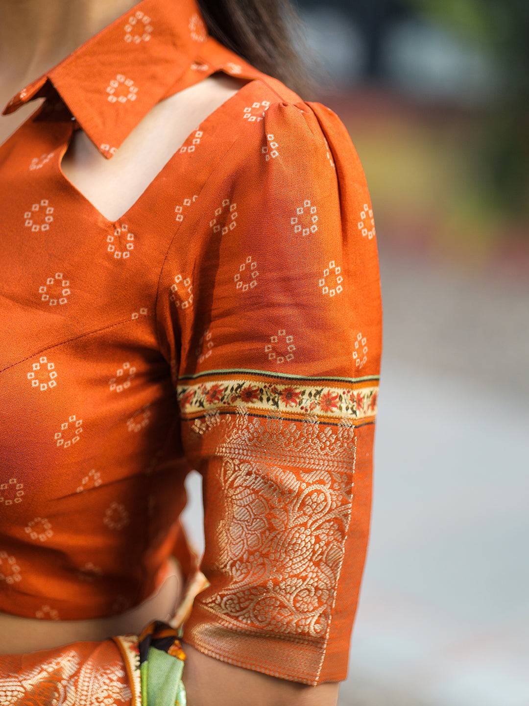 Pista Pure Viscose Dola Silk Saree with Exquisite Bhandhej Print - Luxe