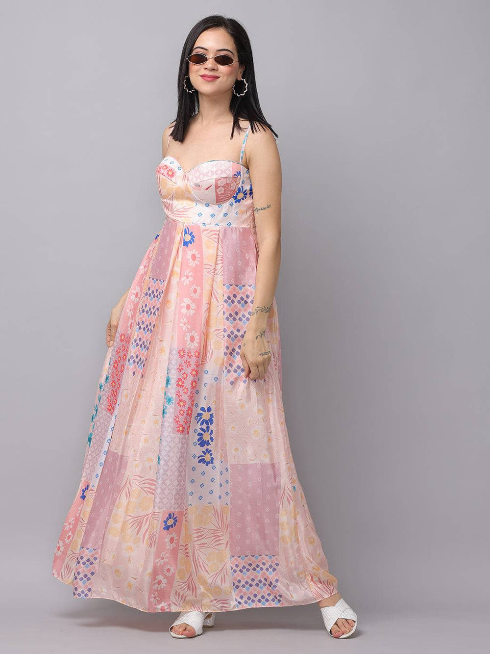 Serene Sunrise Corset Dress