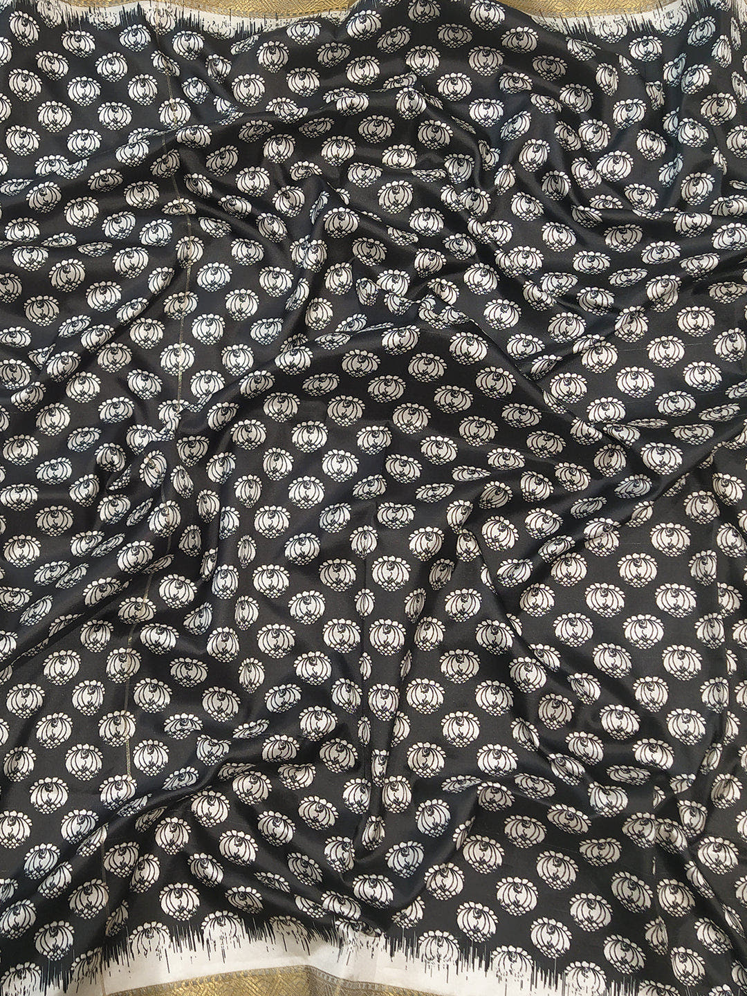 Stunning Kalamkari and Block Print Work Saree