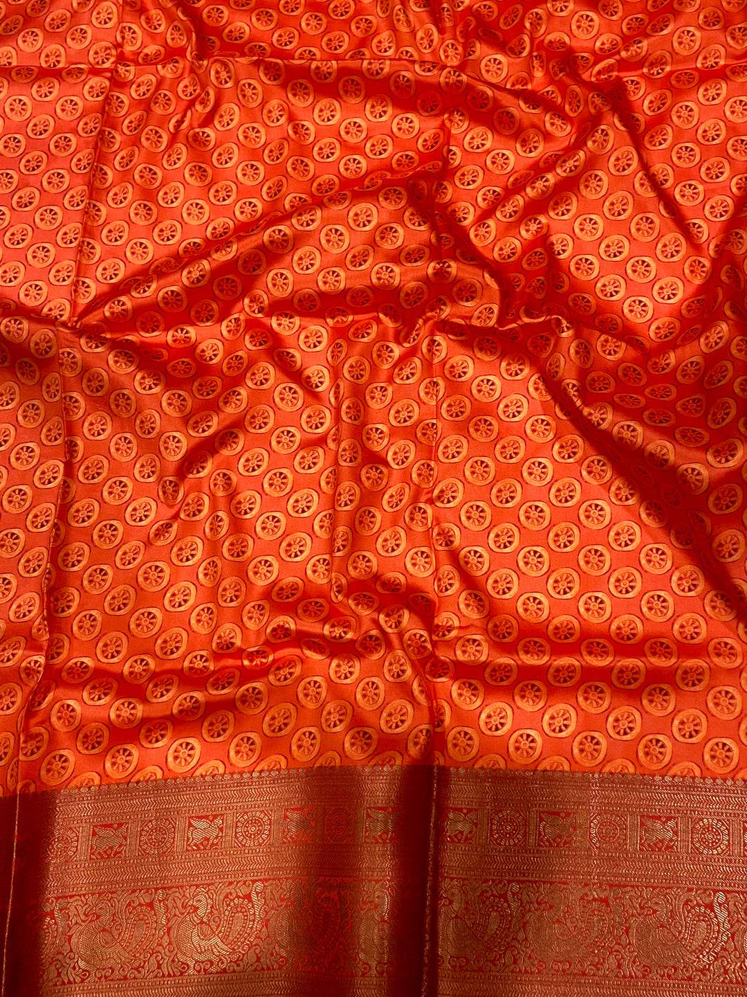 Kerala Mural Art Kalamkari Banarasi Saree
