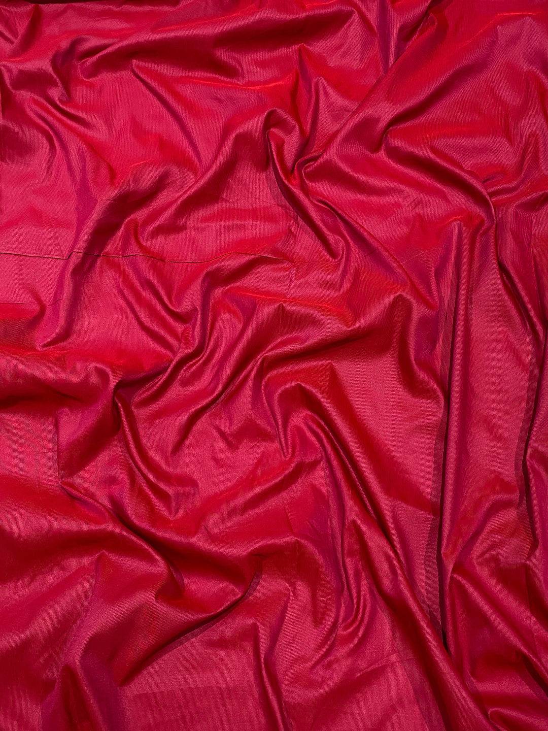 Rani Soft Silk Saree With Postar Weaving Zari Pallu