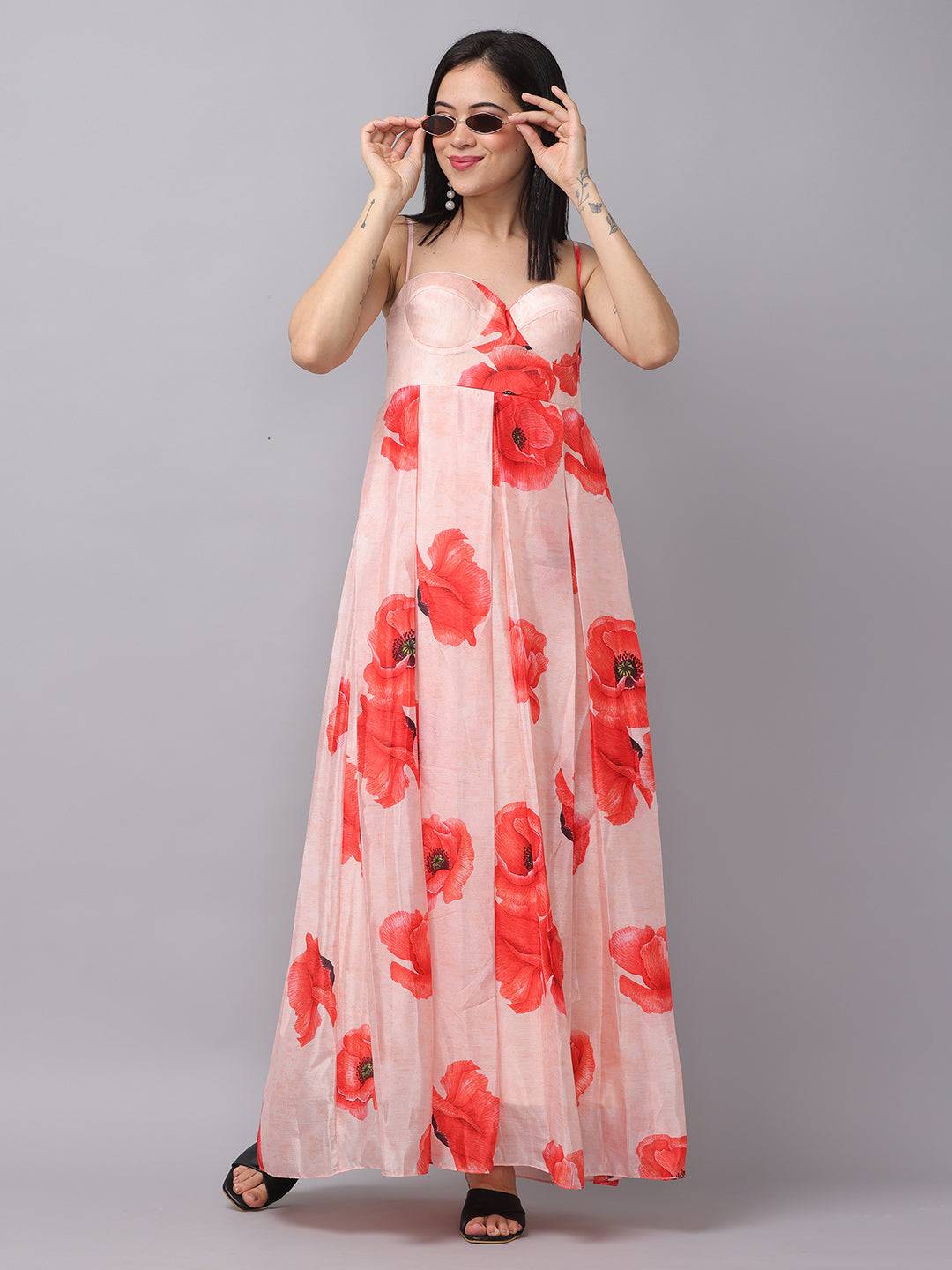 Blush Pink Corest Dress