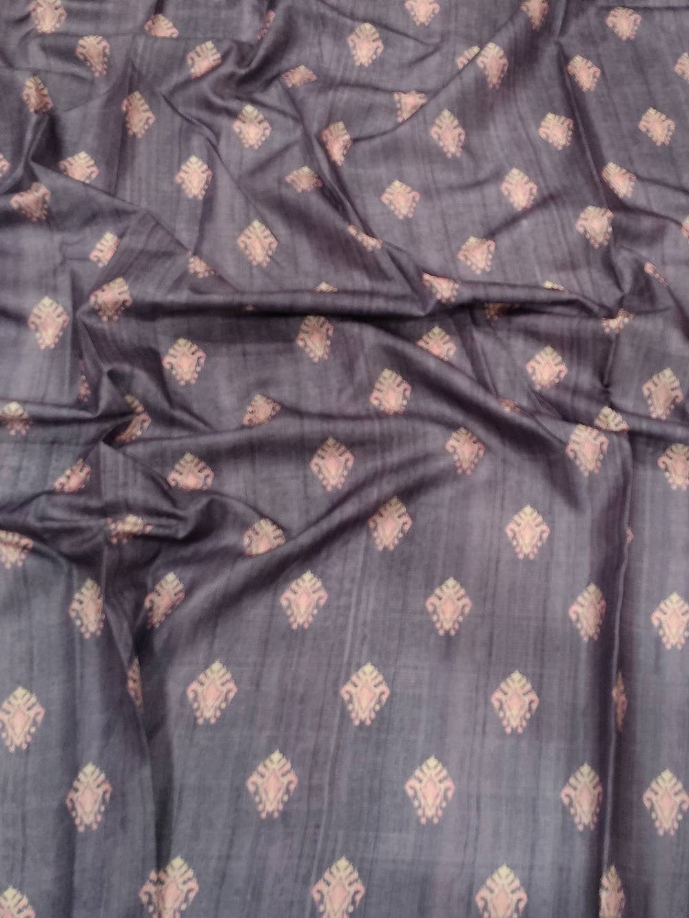 Purple Kalamkari Digital Printed Saree