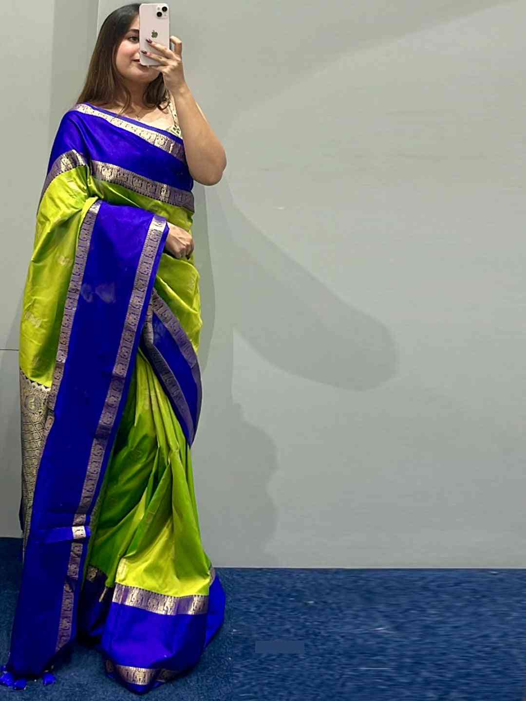 Eyecapthear Gadhwal Pure Soft Silk Festive Wear Saree
