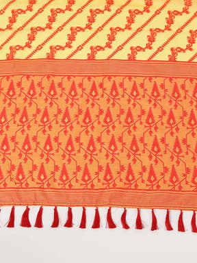  Dhakai Jamdani Cotton Silk Saree