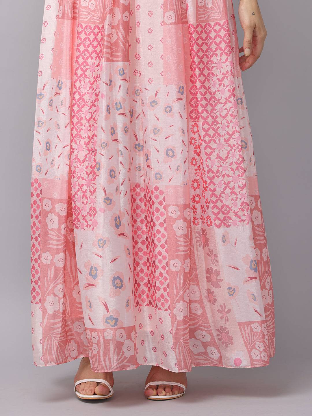 Blush Meadow Corset Dress