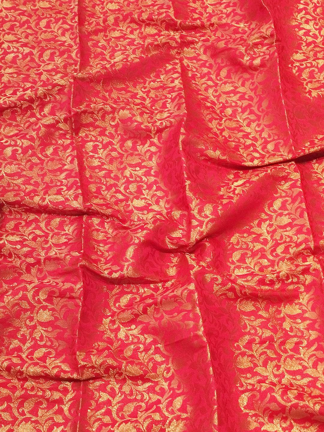 Pista Colour Kanjivaram Aura Soft Silk Saree With Broced Zari Blouse