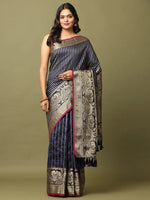 Elegant Soft Silk Zari Kanchi Banarasi Saree