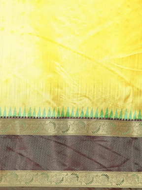 Ganga Jamuna Pattu Border Banarasi Soft Silk Saree