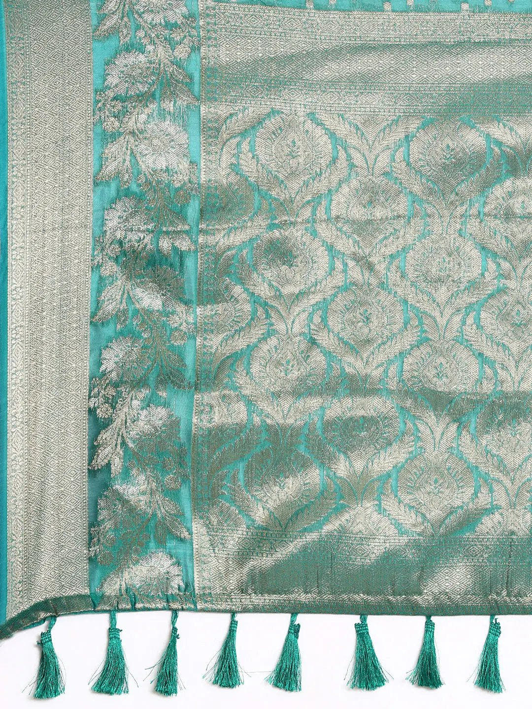  Banarasi Katan Silk Butti Design Saree 
