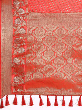  Banarasi Katan Silk Butti Design Saree 