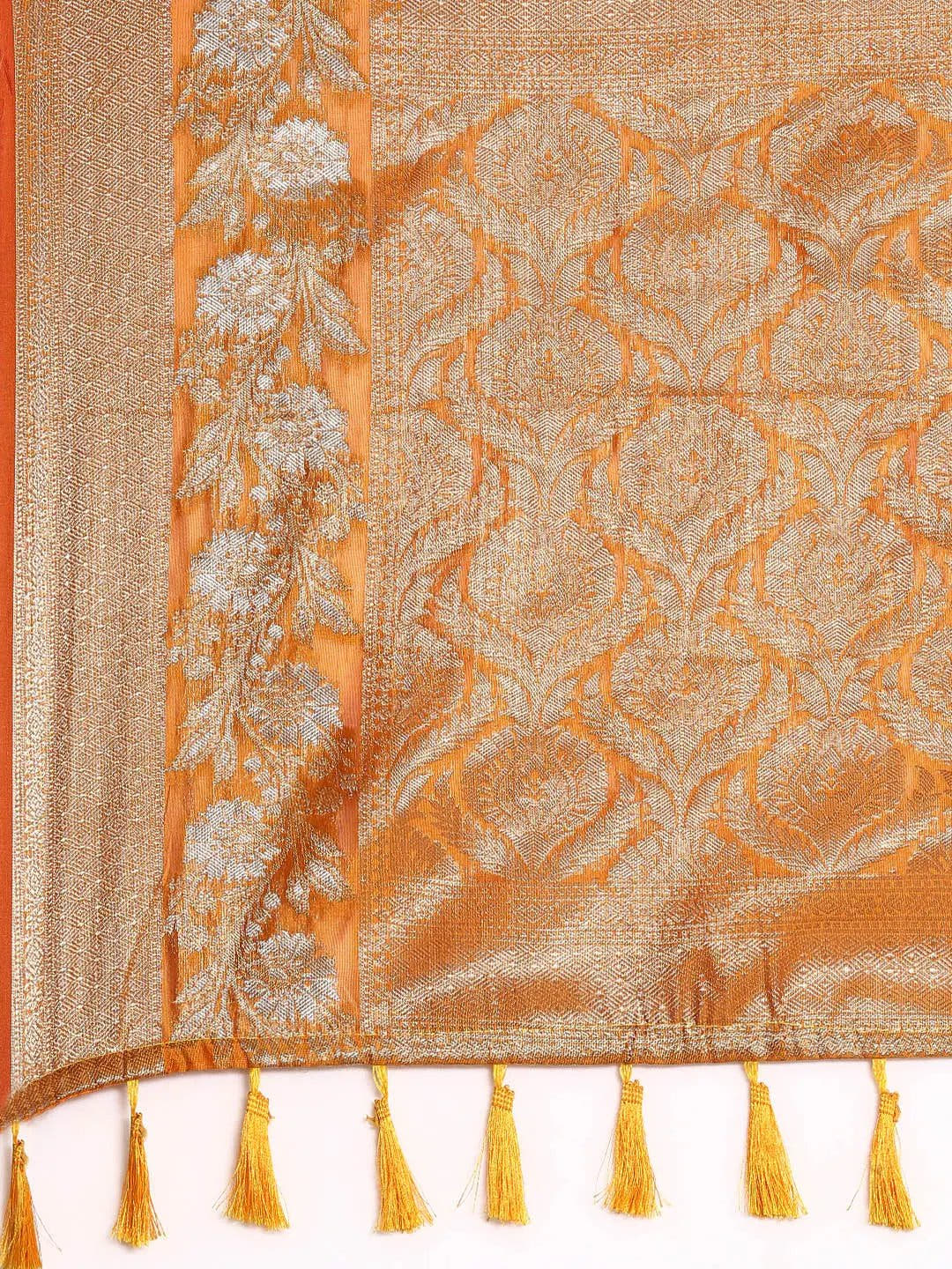  Banarasi Katan Silk Butti Design Saree 