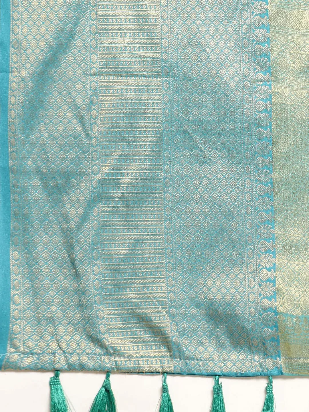 Banarasi Katan Silk Flower Design Saree