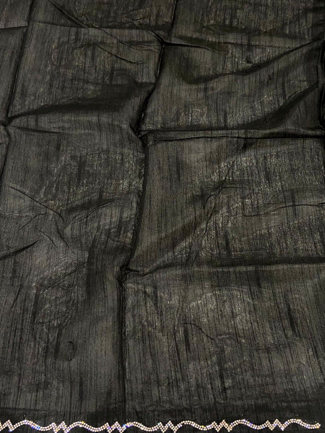 Black Rangoli Silk Saree